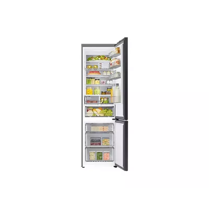 Šaldytuvas su šaldikliu Samsung RB38C7B5C12/EF 390 L Baltas Laisvai pastatomas