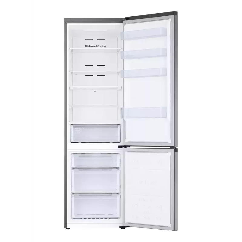 Samsung RB38C671DSA Laisvai pastatomas šaldytuvas 390 L Sidabrinis