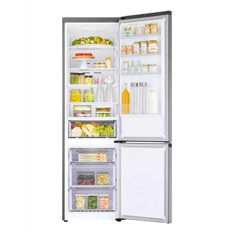 Samsung RB38C671DSA Laisvai pastatomas šaldytuvas 390 L Sidabrinis