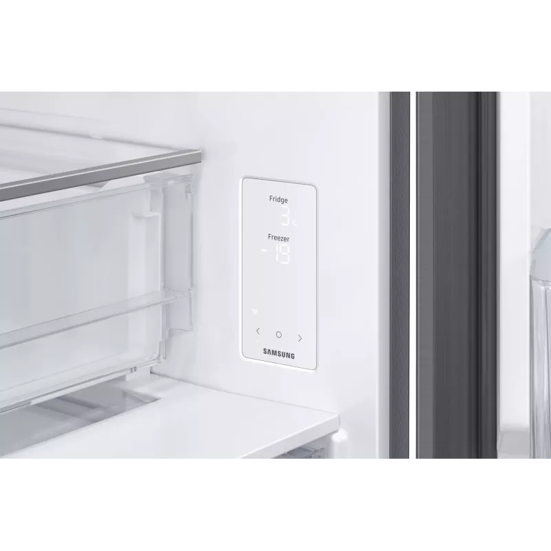Šaldytuvas su šaldikliu Samsung RB53DG703ES9EO, laisvai pastatomas, 538 L, Platinum nerūdijantis plienas