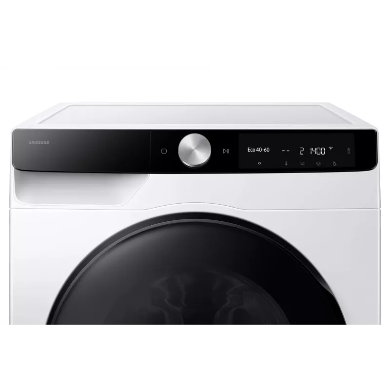 Samsung WD90DG6G94BKU4 skalbyklė su džiovinimo funkcija, laisvai pastatoma, priekinio pakrovimo, balta