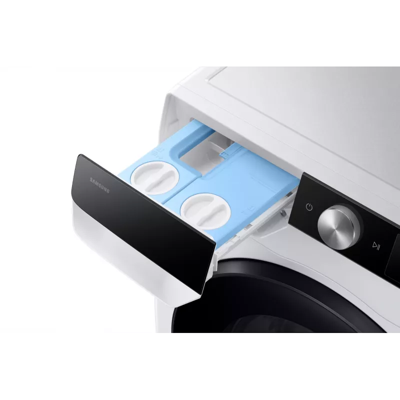 Samsung WD90DG6G94BKU4 skalbyklė su džiovinimo funkcija, laisvai pastatoma, priekinio pakrovimo, balta