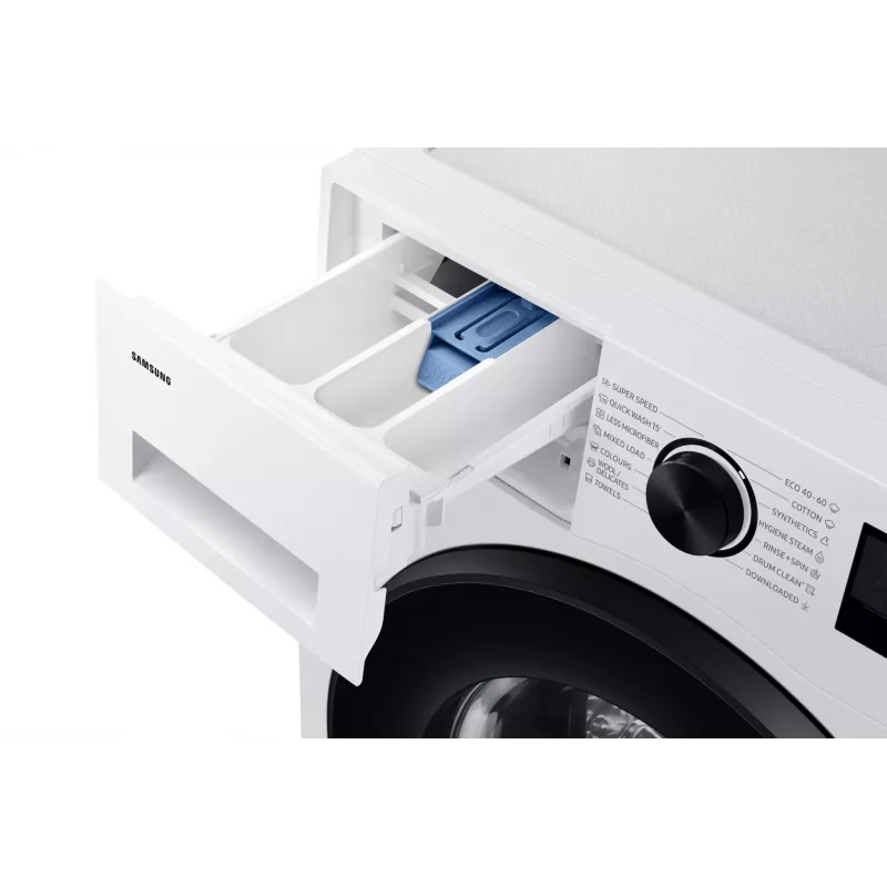 Samsung WW90DG5G34AELE skalbimo mašina, priekinis krovimas, 9 kg, 1400 aps./min., balta