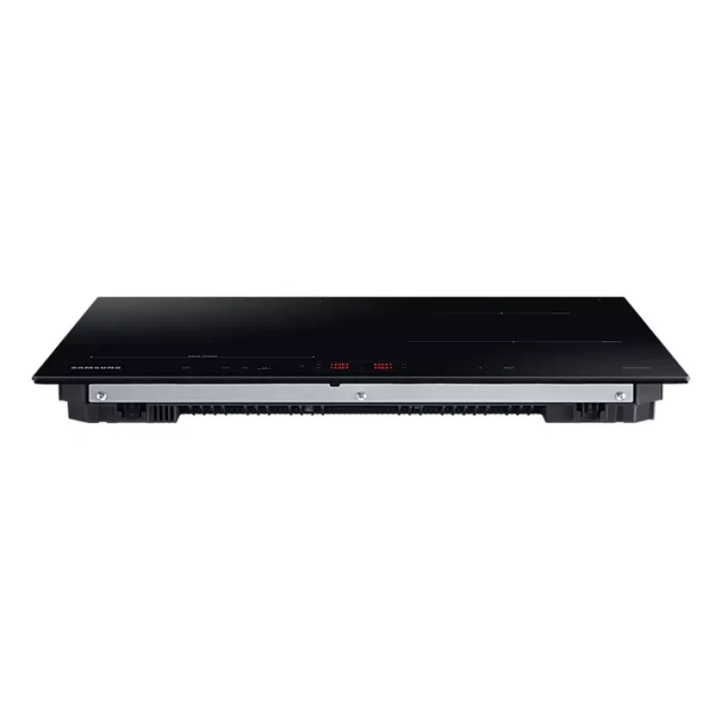 Įmontuojama Samsung NZ8500BM juoda zoninė indukcinė kaitlentė, 4 zonos, liečiamas valdymas, priekiniai valdikliai, 590×520×48 mm