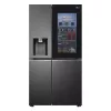 LG InstaView ThinQ GSXV91MCAE Amerikietiškas šaldytuvas su šaldikliu 635 L