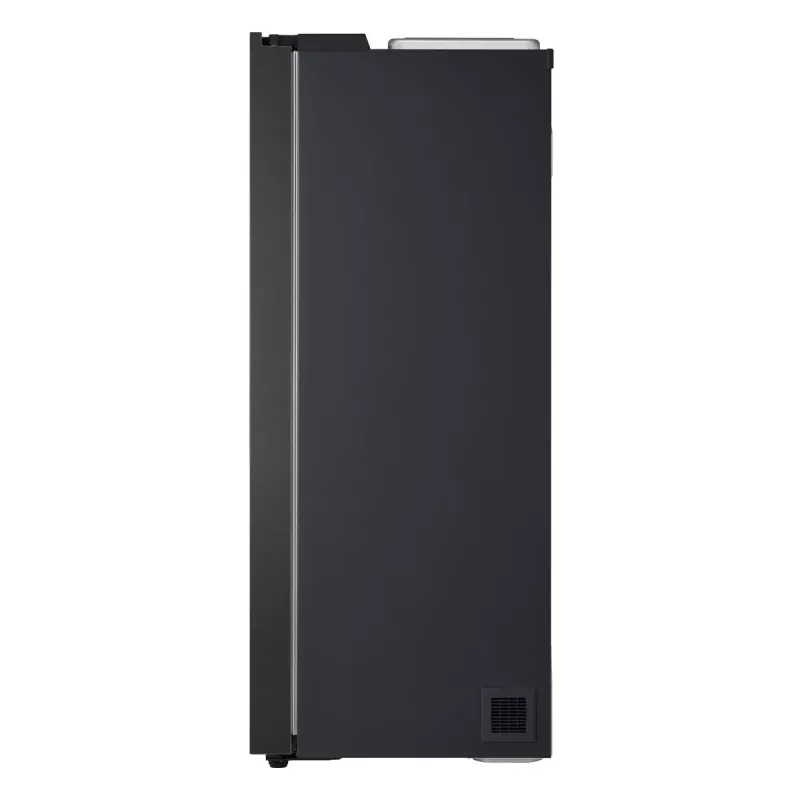 LG GSBC40EPPE šaldytuvas šalia šaldiklio, laisvai pastatomas, 664 L, juodas