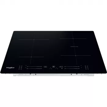 Whirlpool WB S2560 NE juoda įmontuojama 59 cm indukcinė kaitlentė su 4 zonomis