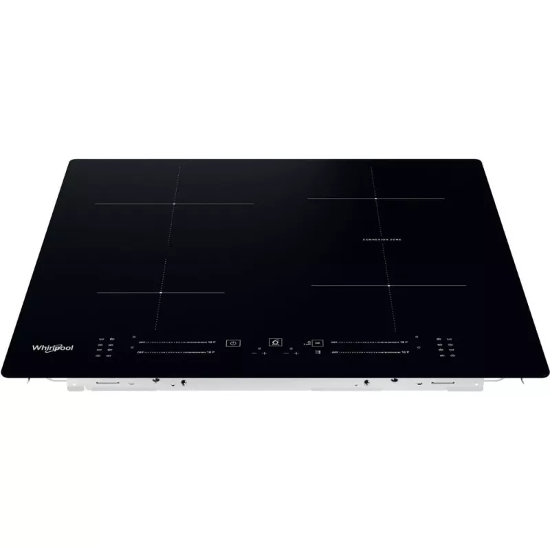 Whirlpool WB S2560 NE juoda įmontuojama 59 cm indukcinė kaitlentė su 4 zonomis