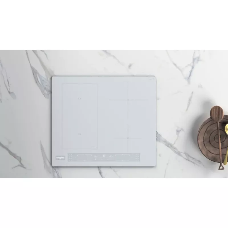 Whirlpool WL B4560 NE/W balta įmontuojama 59 cm indukcinė kaitlentė su 4 zonomis
