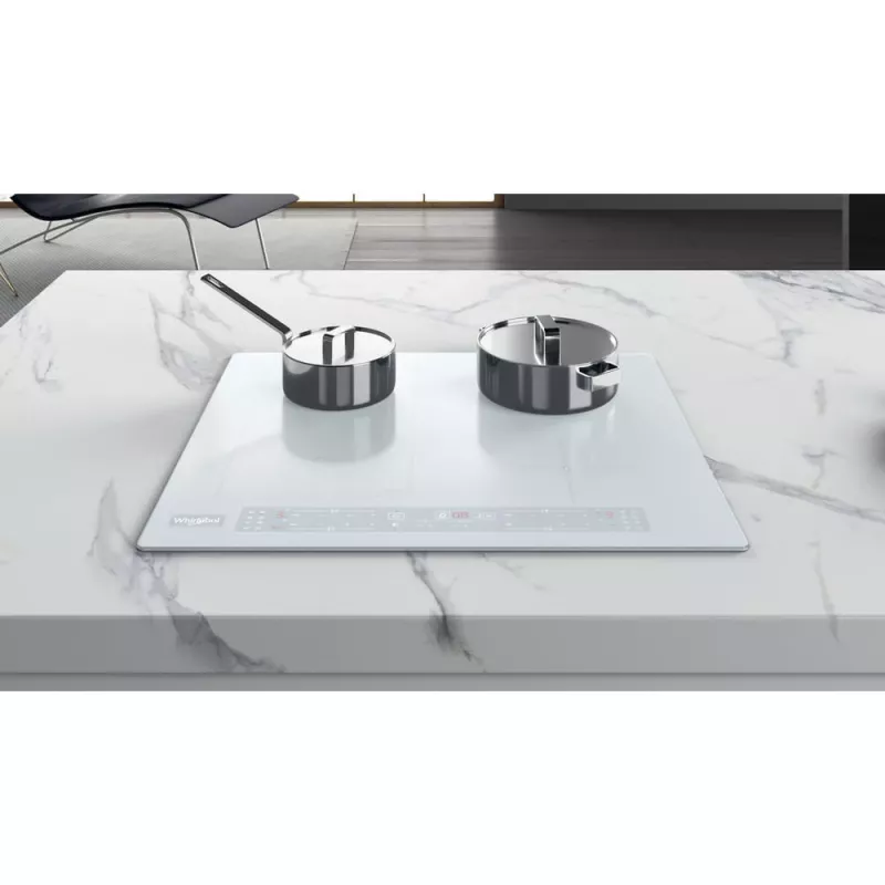 Whirlpool WL B4560 NE/W balta įmontuojama 59 cm indukcinė kaitlentė su 4 zonomis