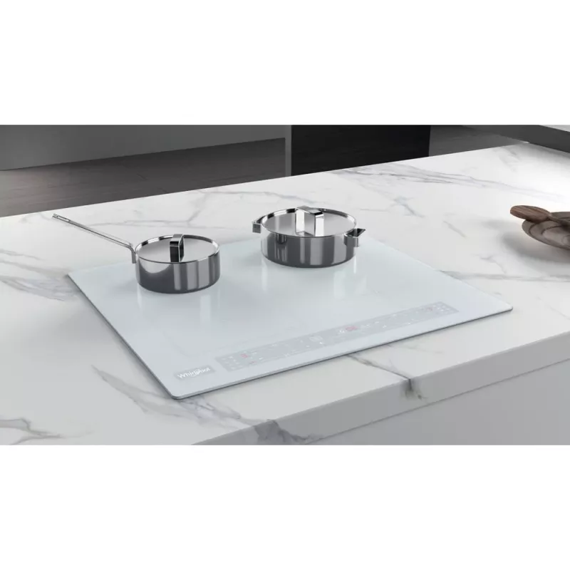 Whirlpool WL B4560 NE/W balta įmontuojama 59 cm indukcinė kaitlentė su 4 zonomis