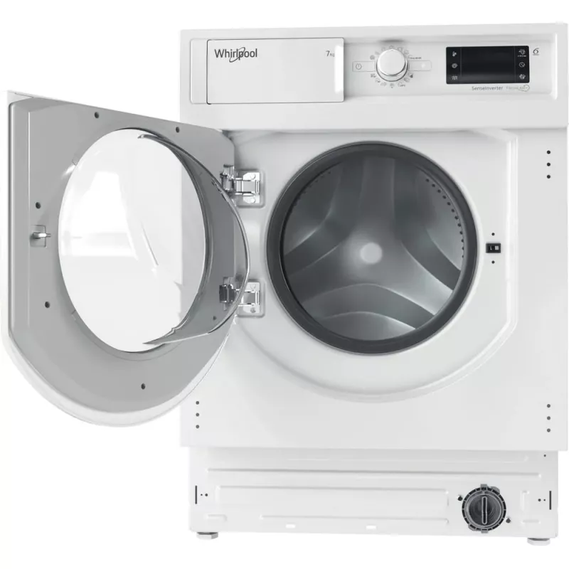 Whirlpool BI WMWG 71483E EU N skalbimo mašina, priekinis pakrovimas, 7 kg, 1351 aps./min., balta