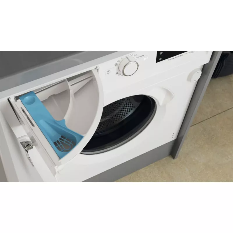 Whirlpool BI WMWG 71483E EU N skalbimo mašina, priekinis pakrovimas, 7 kg, 1351 aps./min., balta