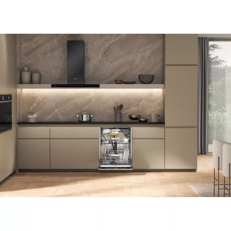 Indaplovė Whirlpool MaxiSpace W8I HT58 T, visiškai įmontuojama, 14 komplektų