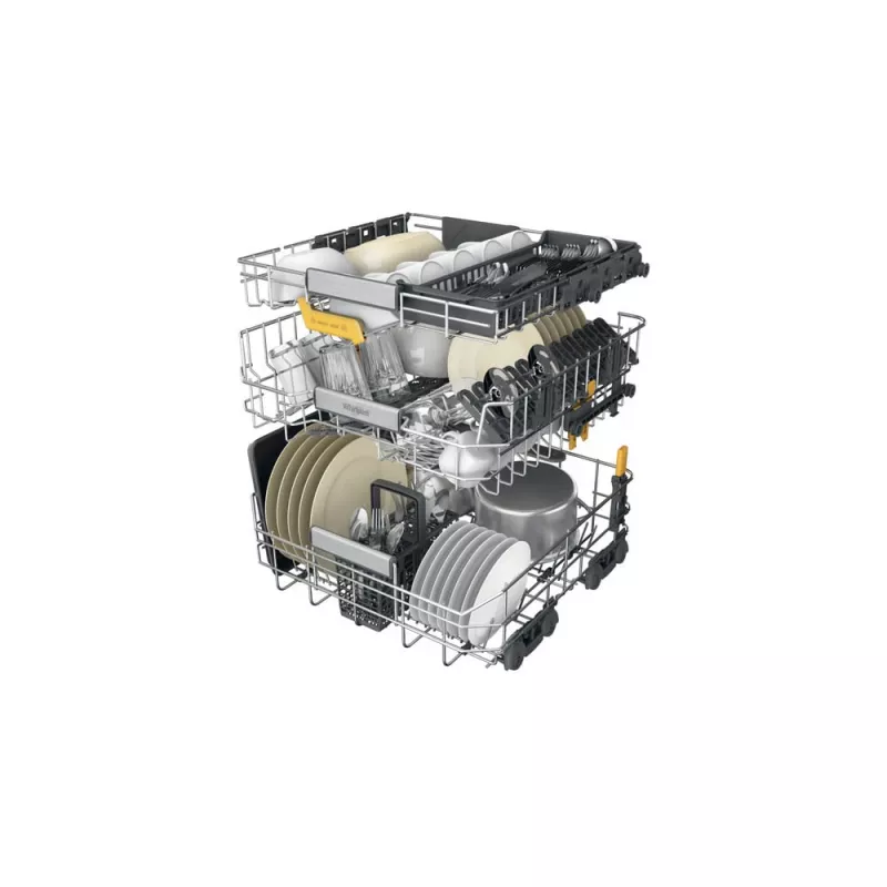 Indaplovė Whirlpool MaxiSpace W8I HT58 T, visiškai įmontuojama, 14 komplektų
