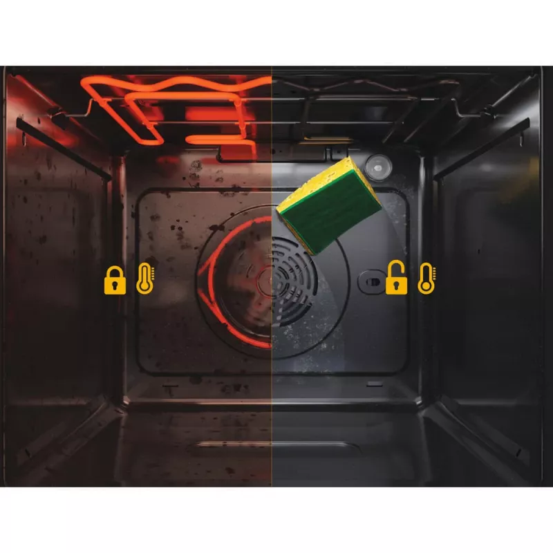 Whirlpool AKZ9S 8270 FB 73 L juoda įmontuojama elektrinė orkaitė