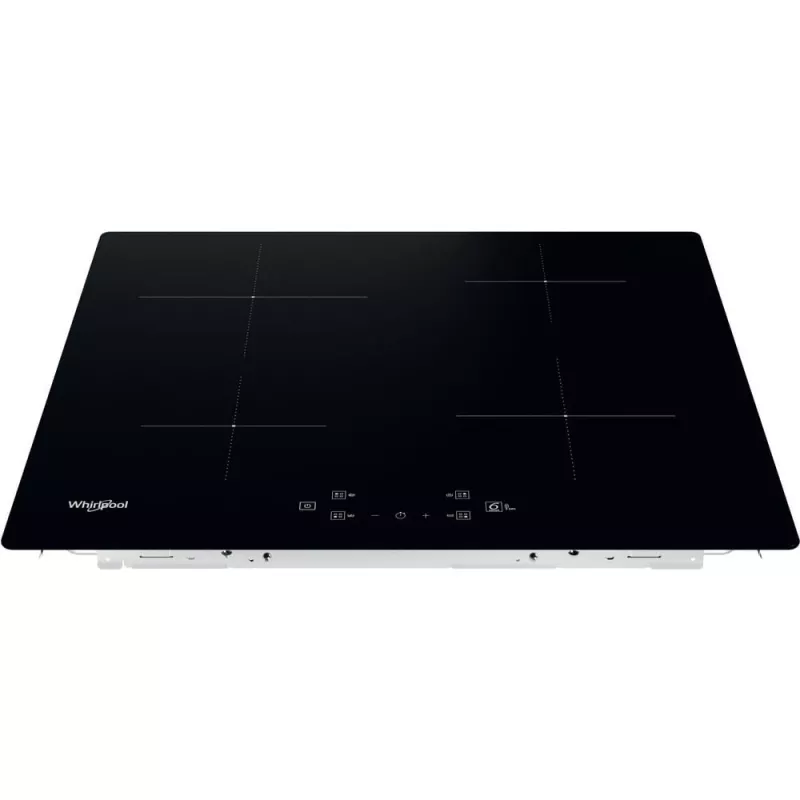Whirlpool WS Q2160 NE juoda įmontuojama 59 cm indukcinė kaitlentė su 4 zonomis