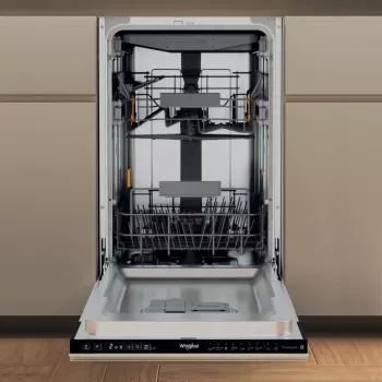 Whirlpool WH6IC11BS7LSA0 visiškai įmontuojama siaura indaplovė, 11 vietų