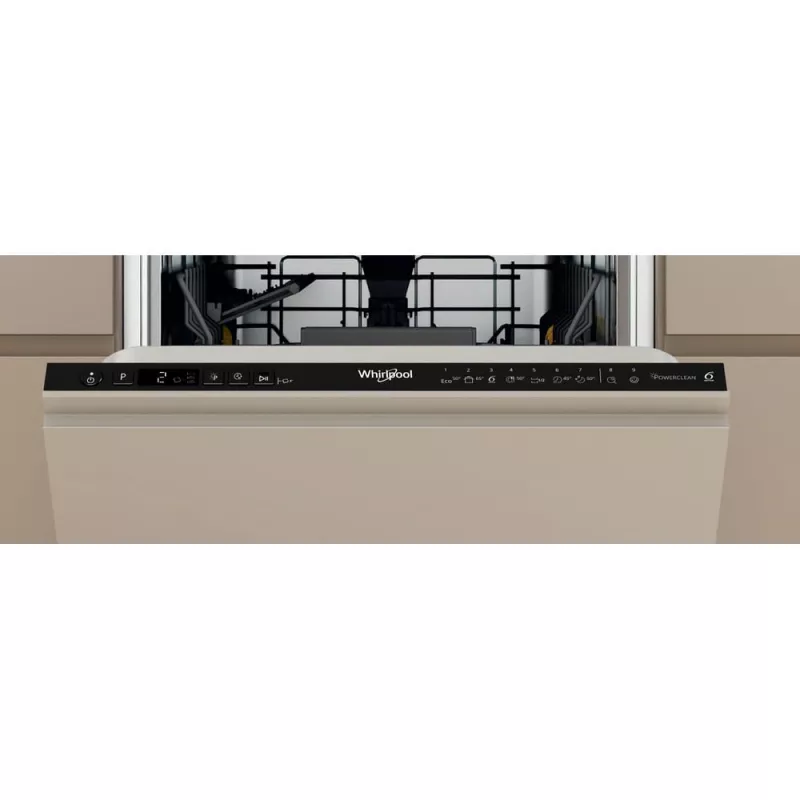 Whirlpool WH6IC11BS7LSA0 visiškai įmontuojama siaura indaplovė, 11 vietų