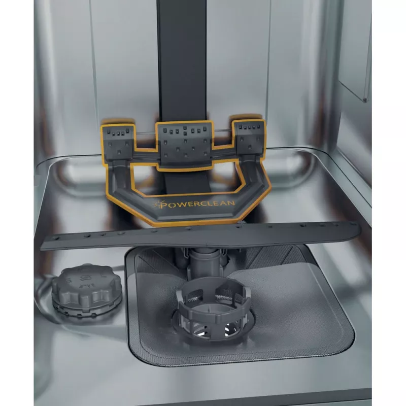 Whirlpool WH6IC11BS7LSA0 visiškai įmontuojama siaura indaplovė, 11 vietų