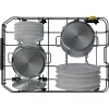 Whirlpool WH6IC11BS7LSA0 visiškai įmontuojama siaura indaplovė, 11 vietų