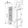 Whirlpool WHC18D031A1 įmontuojamas šaldytuvas 268 L baltas