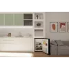 Candy CNOQ2S58EB Laisvai pastatomas šaldytuvas 114 L Juodas