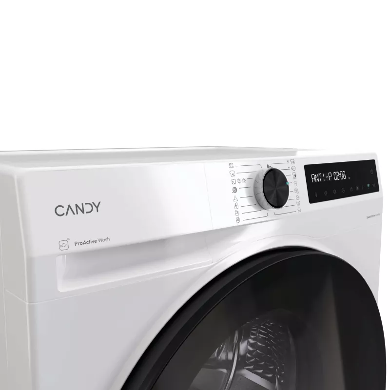Skalbimo džiovinimo mašina Candy BWR 485SBL6-S Laisvai pastatoma Priekinė pakrova Balta