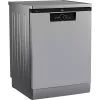 Laisvai pastatoma indaplovė BEKO BDFN26530X, pilno dydžio 60 cm, 15 komplektų, 44 dB, 6 programų