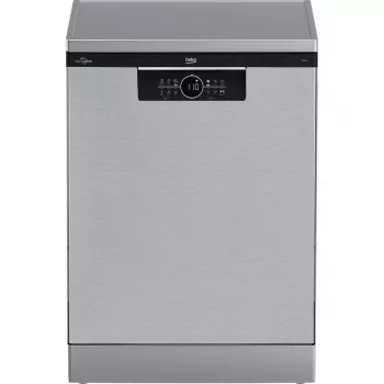 Laisvai pastatoma indaplovė BEKO BDFN26530X, pilno dydžio 60 cm, 15 komplektų, 44 dB, 6 programų