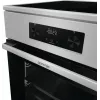 Gorenje 740742 laisvai pastatoma viryklė, elektrinė, indukcinė kaitlentė, juoda, nerūdijantis plienas