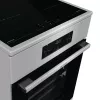Gorenje 740742 laisvai pastatoma viryklė, elektrinė, indukcinė kaitlentė, juoda, nerūdijantis plienas