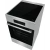 Gorenje 740742 laisvai pastatoma viryklė, elektrinė, indukcinė kaitlentė, juoda, nerūdijantis plienas