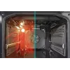 Gorenje 740742 laisvai pastatoma viryklė, elektrinė, indukcinė kaitlentė, juoda, nerūdijantis plienas