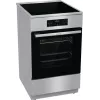 Gorenje 740742 laisvai pastatoma viryklė, elektrinė, indukcinė kaitlentė, juoda, nerūdijantis plienas