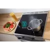 Gorenje 740742 laisvai pastatoma viryklė, elektrinė, indukcinė kaitlentė, juoda, nerūdijantis plienas