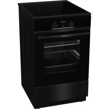 Gorenje GEIT5C60BPG laisvai pastatoma viryklė su keramine kaitlente, juoda