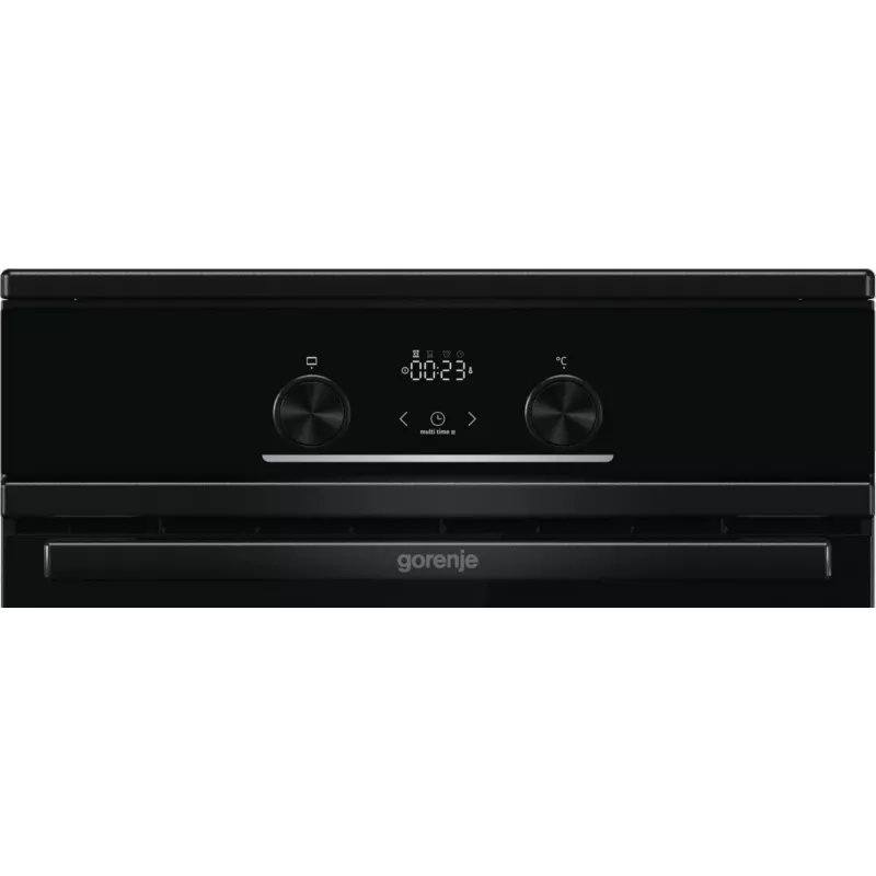 Gorenje GEIT5C60BPG laisvai pastatoma viryklė su keramine kaitlente, juoda