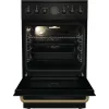 Gorenje GECS5B70CLB Laisvai pastatoma elektrinė viryklė su keramikine kaitlente, juoda