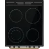 Gorenje GECS5B70CLB Laisvai pastatoma elektrinė viryklė su keramikine kaitlente, juoda