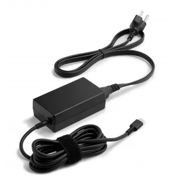 HP 65W halogen-free USB-C maitinimo adapteris 90×51×28.5 mm