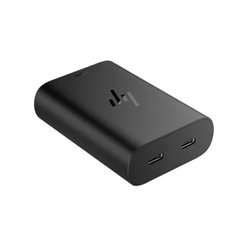 HP 65W halogen-free USB-C maitinimo adapteris 90×51×28.5 mm