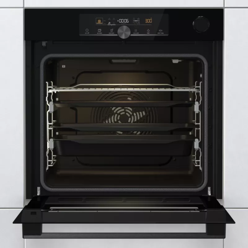 Gorenje BPSA 6747 A08BG 77 L juoda orkaitė