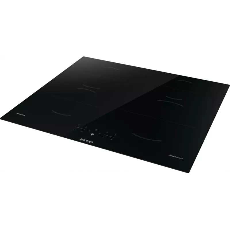 Gorenje GI601FMC juoda įmontuojama 60 cm indukcinė kaitlentė su 4 zonomis