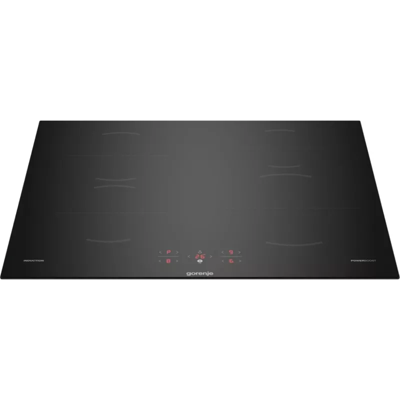 Gorenje GI601FMC juoda įmontuojama 60 cm indukcinė kaitlentė su 4 zonomis