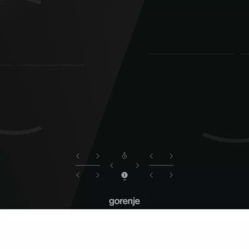 Gorenje GI601FMC juoda įmontuojama 60 cm indukcinė kaitlentė su 4 zonomis