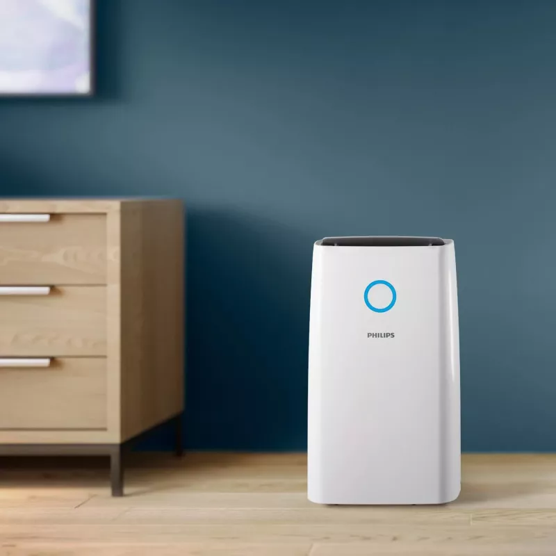 Philips 3000 serijos DE3306/11 drėgmės šalintuvas 4 l 51 dB Baltas, šviesiai pilkas