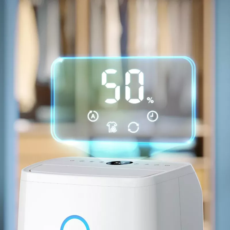 Philips 3000 serijos DE3306/11 drėgmės šalintuvas 4 l 51 dB Baltas, šviesiai pilkas