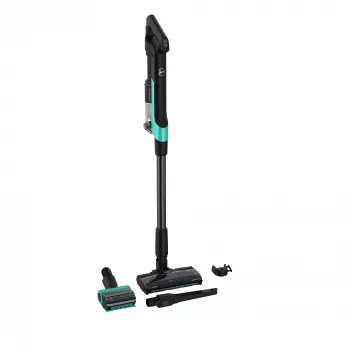 Hoover HF210P 011 2-in-1 belaidis siurblys su lazdele, 165 W, turkio spalvos