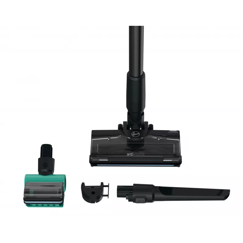 Hoover HF210P 011 2-in-1 belaidis siurblys su lazdele, 165 W, turkio spalvos